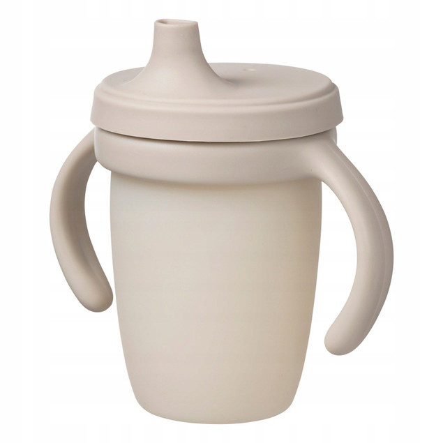 Kubek do nauki picia b.box 6m+ z ustnikiem 240 ml silikonowy latte