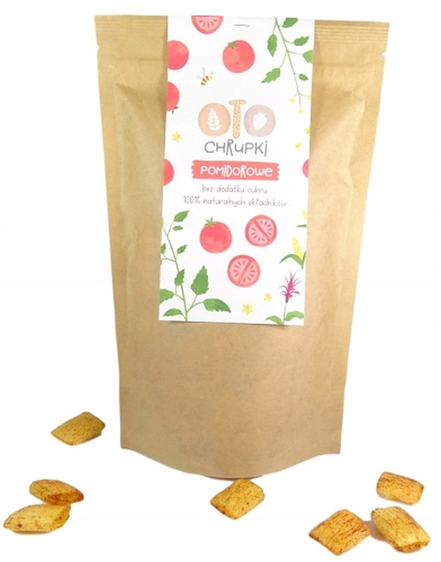Chrupki Pomidorowe Naturalne OtoLandia 80g