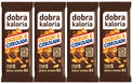 4x Zdrowy Fit Baton CZEKOLADA Orzeszki Bez Cukru Dobra Kaloria