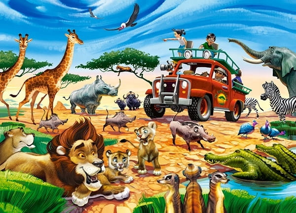 Puzzle 180 Safari Adventure CASTOR