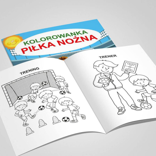 Kolorowanka PIŁKA NOŻNA Martel