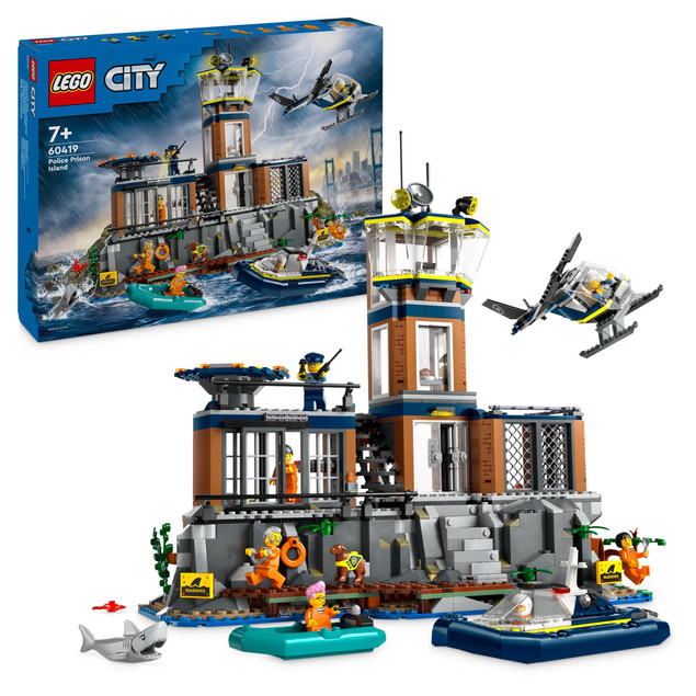 Lego CITY 60419 Policja z Więziennej Wyspy