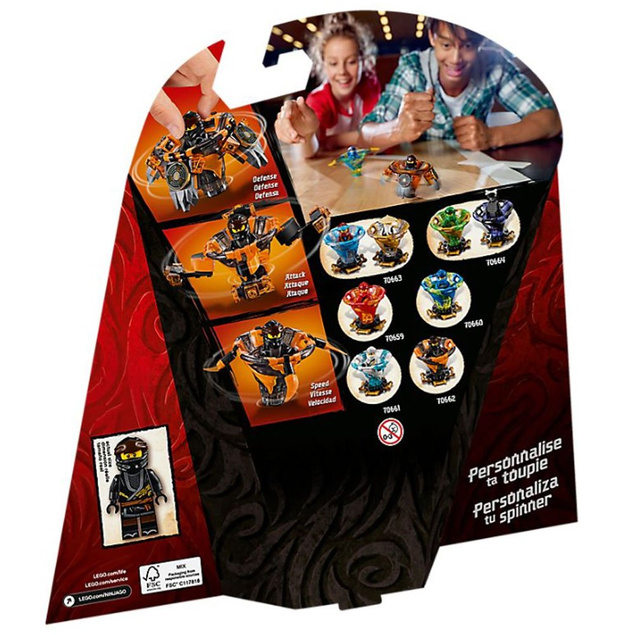 Klocki Spinjitzu Cole NINJAGO 70662 LEGO
