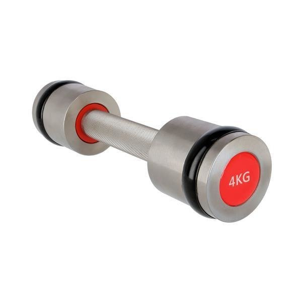 Hantle chromowane, radełkowane 2 x 4 KG HH04 HMS