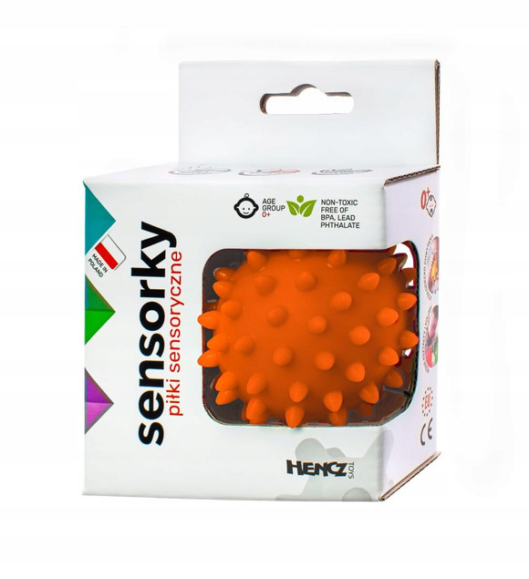 Piłeczka sensoryczna Hencz Toys żółta