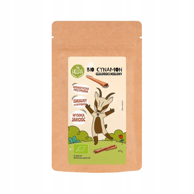Bio Cynamon Cejloński Mielony 30 g – Helpa