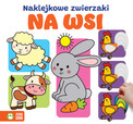 Naklejkowe Zwierzaki Na Wsi – Książeczka z Naklejkami i Kolorowankami