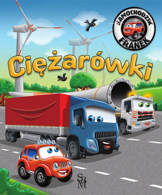 Samochodzik Franek. Ciężarówki Karolina Górska - Książka z Zagadkami SBM