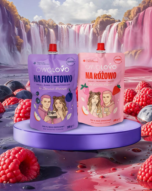 OWOLOVO Mus KOSTYK i RUPIŃSKI Edycja Limitowana AKCJA INFLUENCERZY 200g x2