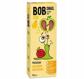 Przekąska Jabłka Gruszka Bez Cukrów 30g BOB SNAIL