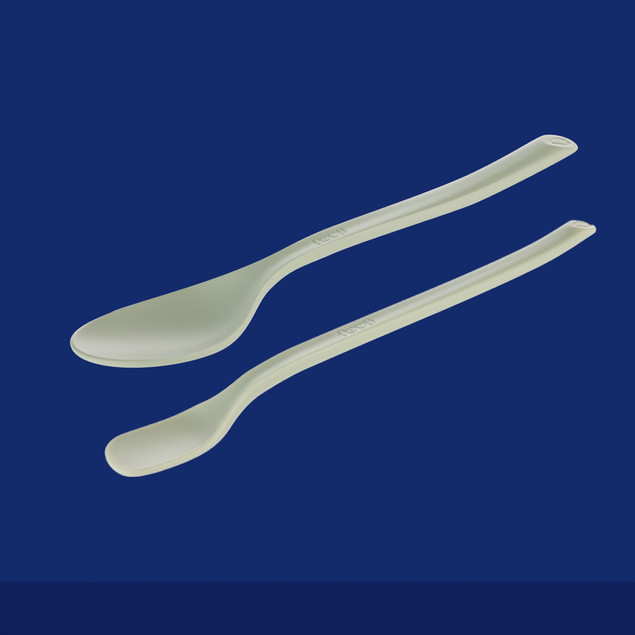 LOVI Zestaw Pierwsza Łyżeczka i Łyżka Stołowa PISTACJOWY 35/585_gre