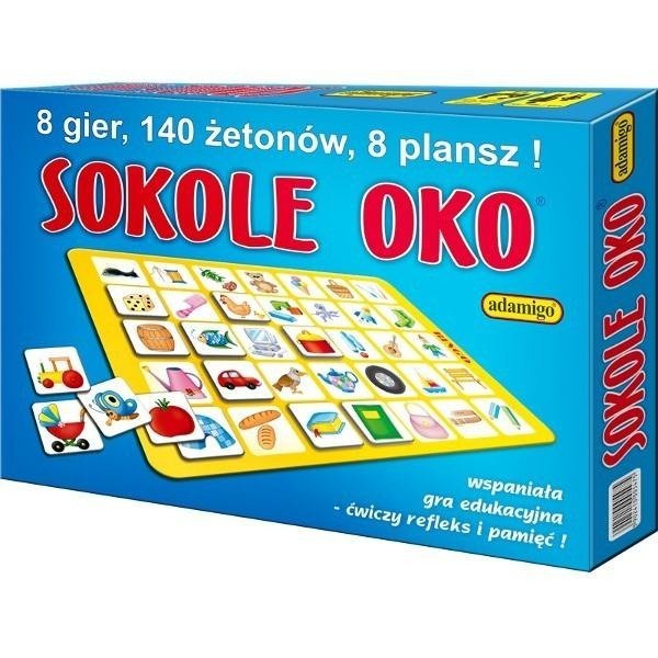 Gra Edukacyjna Sokole Oko Adamigo 