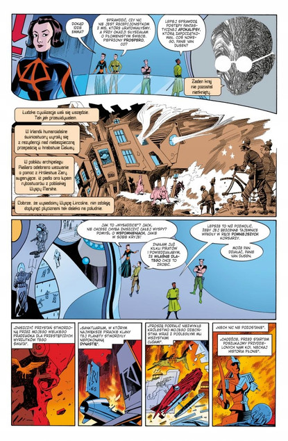 Liga Niezwykłych Dżentelmenów Burza Alan Moore