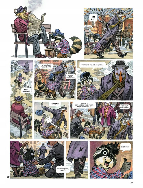 Blacksad Upadek cz. 2. Tom 7 Juan Diaz Canales Egmont