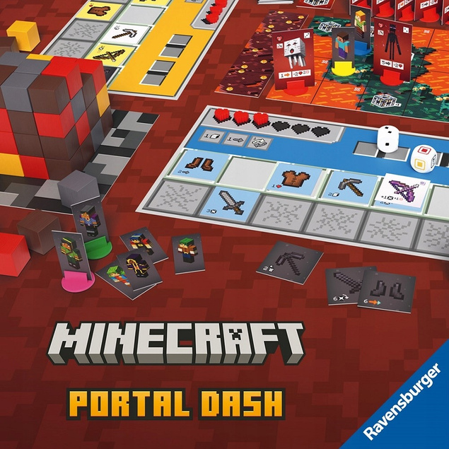 Minecraft Gra planszowa Portal Dash Ravensburger