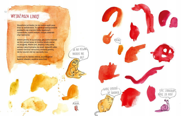 Od Plamy Do Obrazka Nauka KREATYWNEGO Rysowania Agócs 6+ Nasza Księgarnia