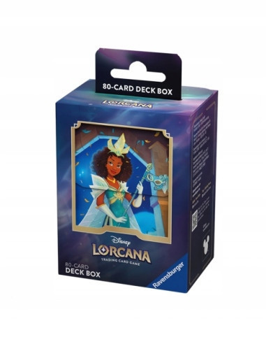 Disney Lorcana Shimmering Skies Pudełko na karty Tiana