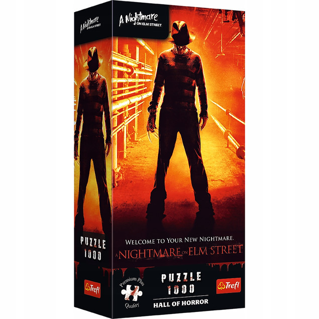 PUZZLE 1000 TREFL HALL OF HORROR KOSZMAR Z ULICY WIĄZÓW PREMIUM PLUS