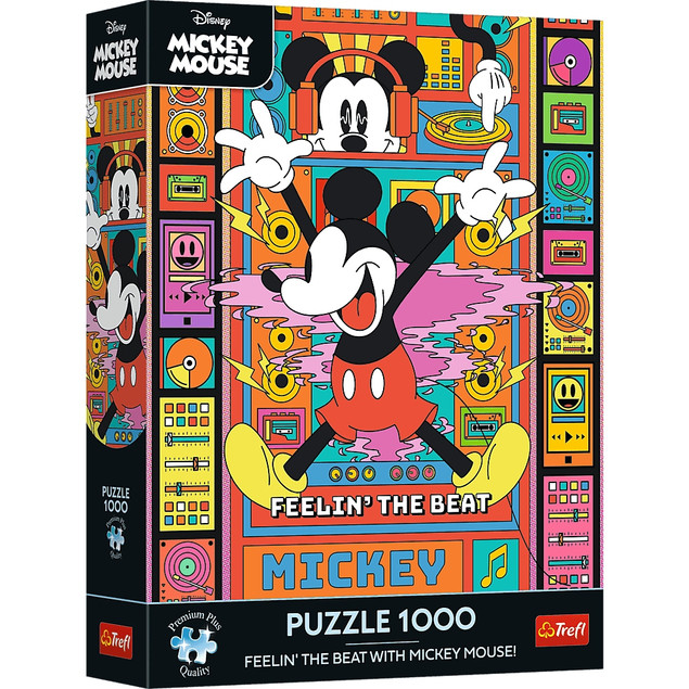 Puzzle 1000 elementów TREFL Disney "Czuj rytm z Mikim"
