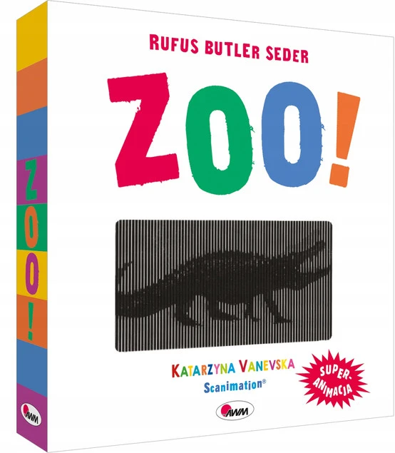 Zoo! Katarzyna Vanevska - książka z animacjami zwierząt