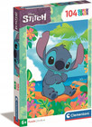 Puzzle Supercolor 104 Układanka Bajka LILO I STITCH Disney 6+ Clementoni