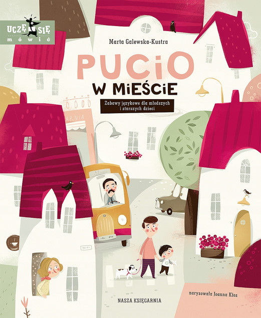 Zestaw 6 książek Pucio – Książeczki do nauki mowy