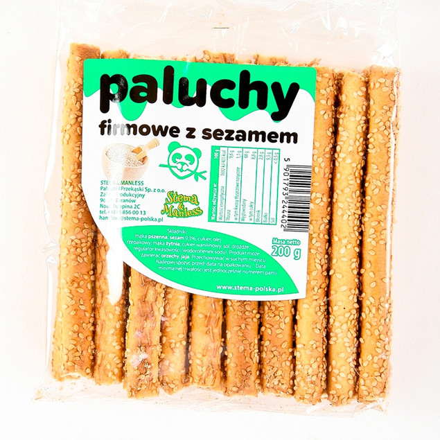 Paluszki Stema firmowe z sezamem 200 g