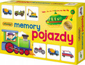 Gra planszowa Adamigo Memory Pojazdy dla Dzieci 3+