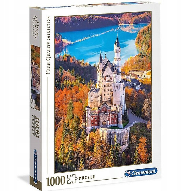 Clementoni Puzzle HQC 1000 Running horses 39168