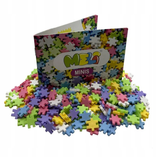 Zestaw MELI Minis Pastel Edu 6000 - widok na klocki