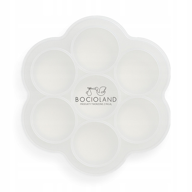 Silikonowa forma do mrożenia PORCJOWANIA jedzenia dla dzieci BOCIOLAND