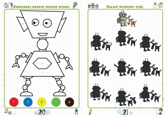 Roboty. Łamigłówki Praca zbiorowa