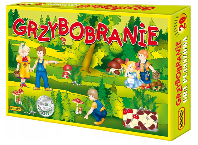 Grzybobranie – gra planszowa rodzinna