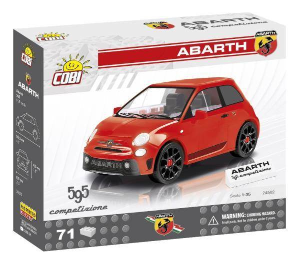 COBI 24502 Youngtimer ABARTH 595 competizione 71 klocków p6