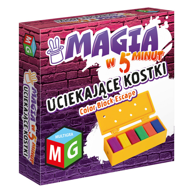 Gra planszowa Magia w 5 minut Uciekające kostki Multigra