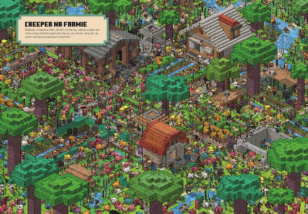 Minecraft. Złap Creepera i inne Moby