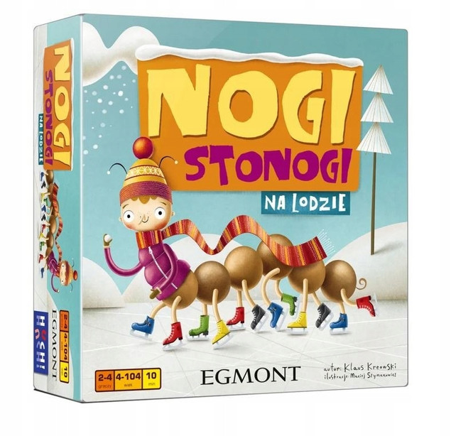 Nogi Stonogi gra edukacyjna Egmont