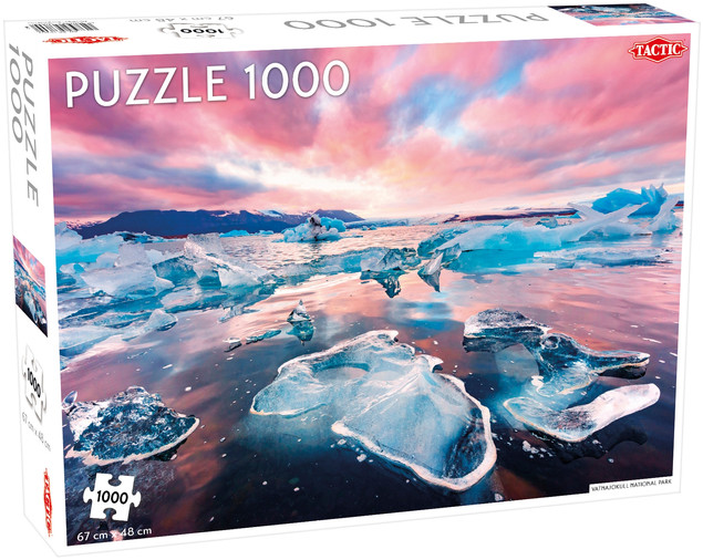 Puzzle Tactic 1000 el. Lodowiec Vatnajokull Islandia