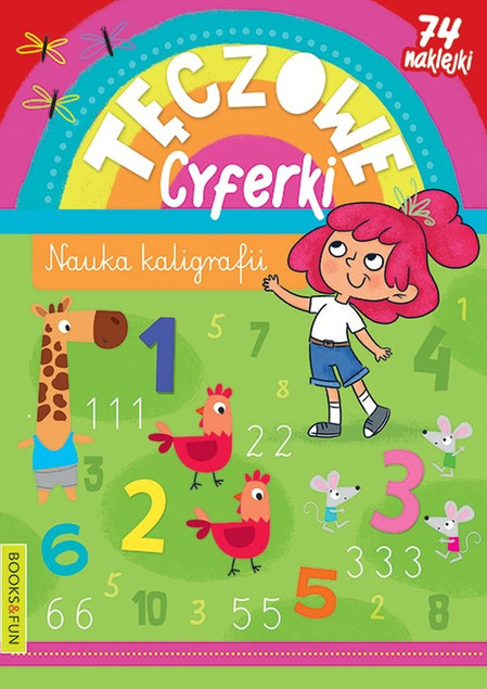 Tęczowe cyferki Praca zbiorowa