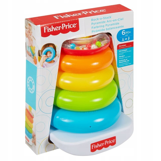 Piramidka z kółek FISHER PRICE FHC92