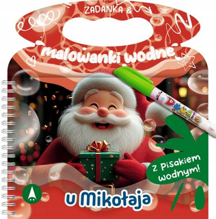 Zadanka i Malowanki Wodne U MIKOŁAJA z Pisakiem 3+ Skrzat