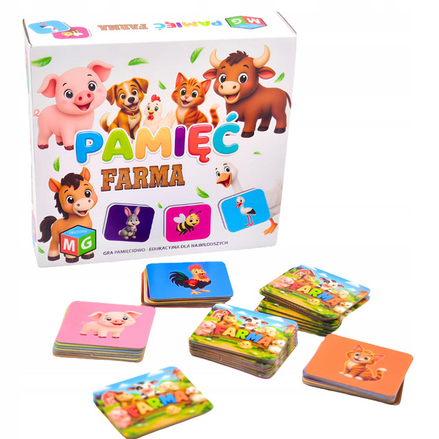 Pamięć Farma Multigra - Gra Edukacyjna
