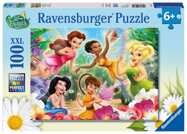 Puzzle Ravensburger 100 elementów Puzzle XXL Moje wróżki 100