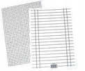 Liniuszek A5 kratka/linia 170g (10szt)