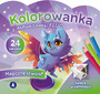 Kolorowanka z tatuażami fluo Magiczne stworki