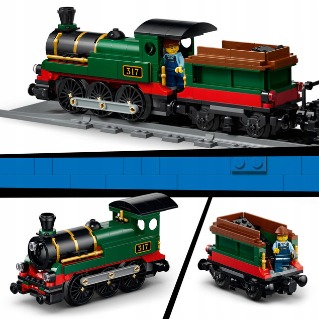 LEGO City 60511 Parowóz w Stylu Vintage – Kolejowy Klasyk