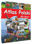 Atlas POLSKI Dla Dzieci Miasta Województwa Jeziora Góry Rzeki Zwierzęta SBM