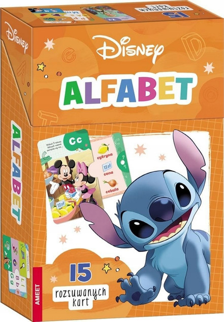 Disney MIX. Karty Alfabet Disney MIX