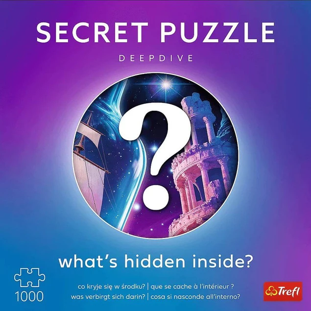 Trefl Secret Puzzle Deepdive 1000 - puzzle niespodzianka