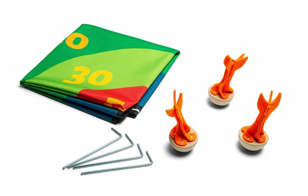 BS Toys XXL Park Darts – drewniana gra rzutki plenerowa 6+ (GA442)